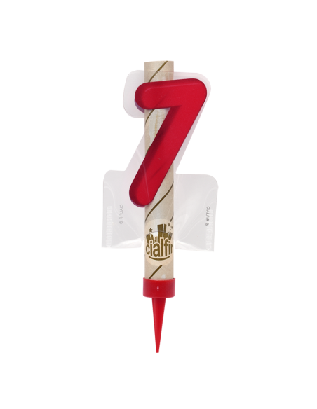 Fuente Pastel Número 7