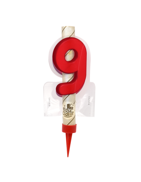 Fuente Pastel Número 9