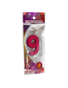 Fuente Pastel Número 9 2