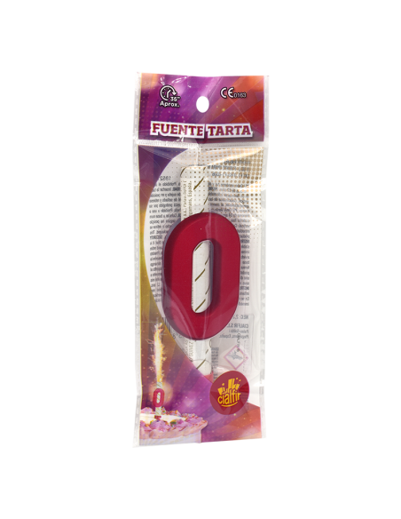 Fuente Pastel Número 0