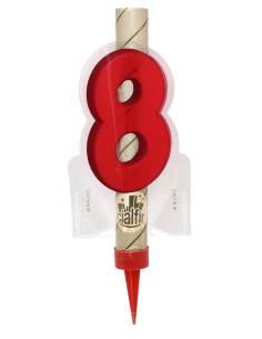 Caja Estándar Fuente Pastel Número 8