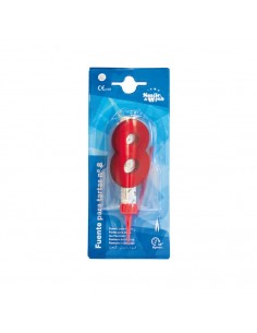 Fuente para tarta número 8